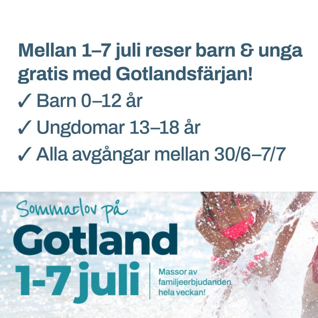 Sommarlov på Gotland